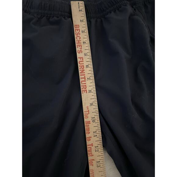 Eddie Bauer Stretch Cargo Jogger Women Size 8 Black 5 Pockets Fleece Lined Pants - Picture 11 of 14